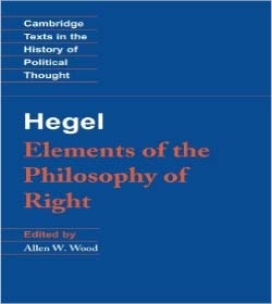 Georg Wilhelm Friedrich Hegel (Elements of the Philosophy of Right Quotes)