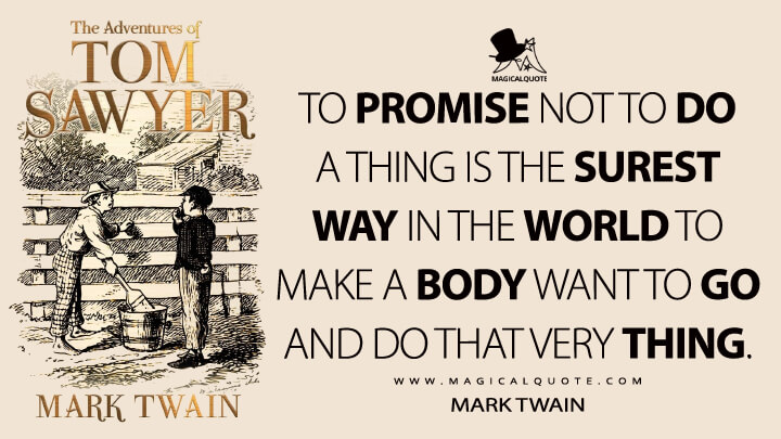 The Adventures of Tom Sawyer Quotes - MagicalQuote