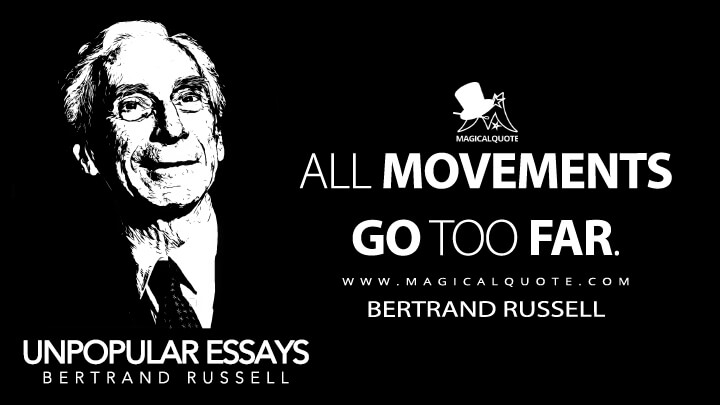 Bertrand russell unpopular essays pdf image