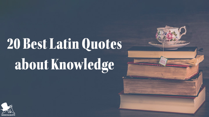 20 Best Latin Quotes about Knowledge