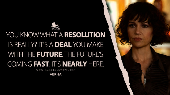 You know what a resolution is really? It’s a deal you make with