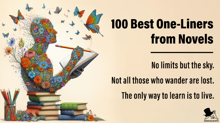 100 Best One-Liners from Novels