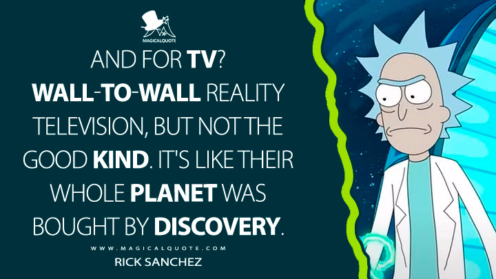And for TV? Wall-to-wall reality television, but not the good kind. It ...